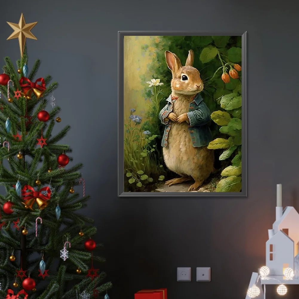 Diamond Painting - Full Square Drill - Rabbit(Canvas|30*40cm)