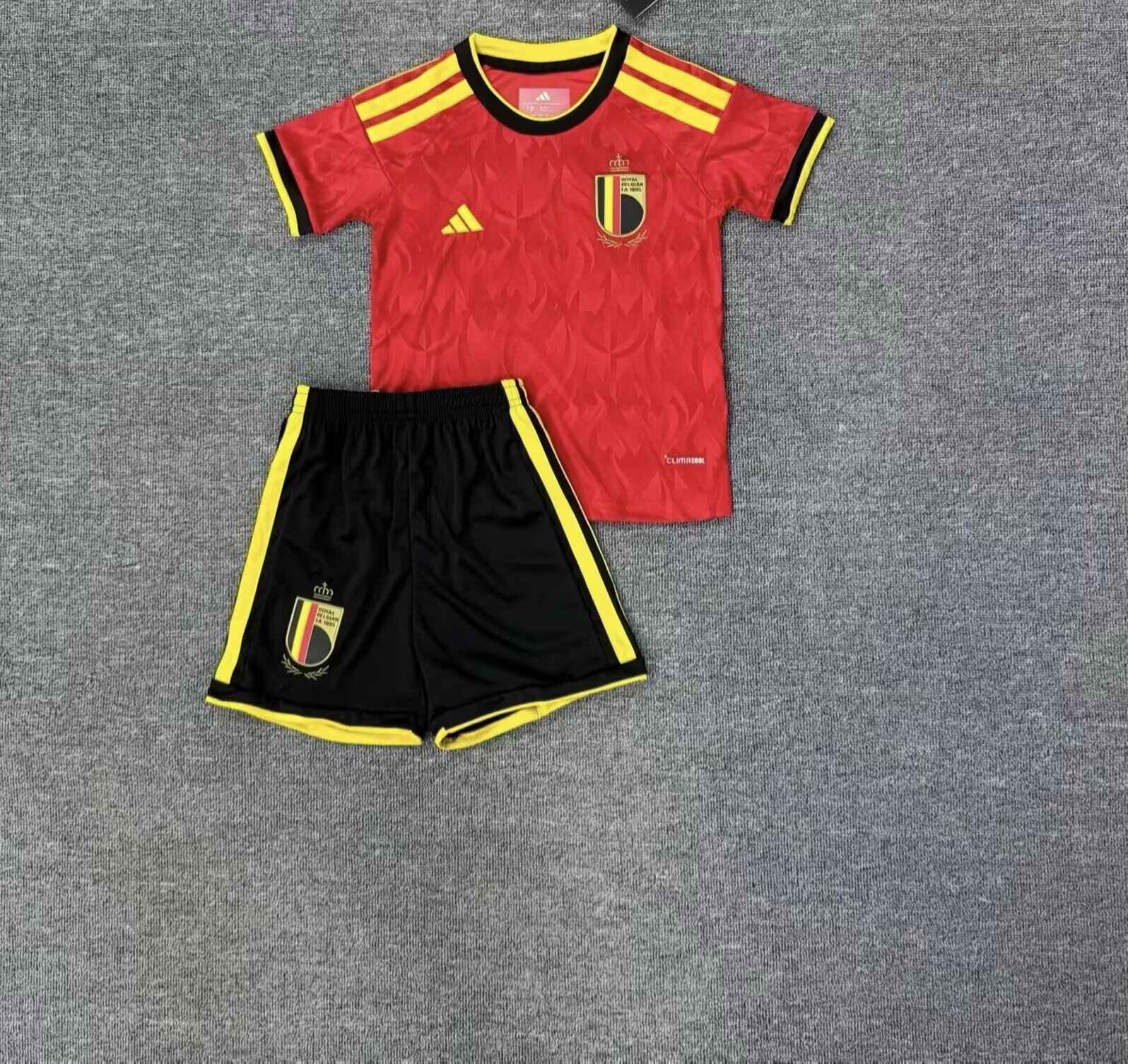 2026 Belgium Home Kids Kit Soccer Jersey Thai Quality