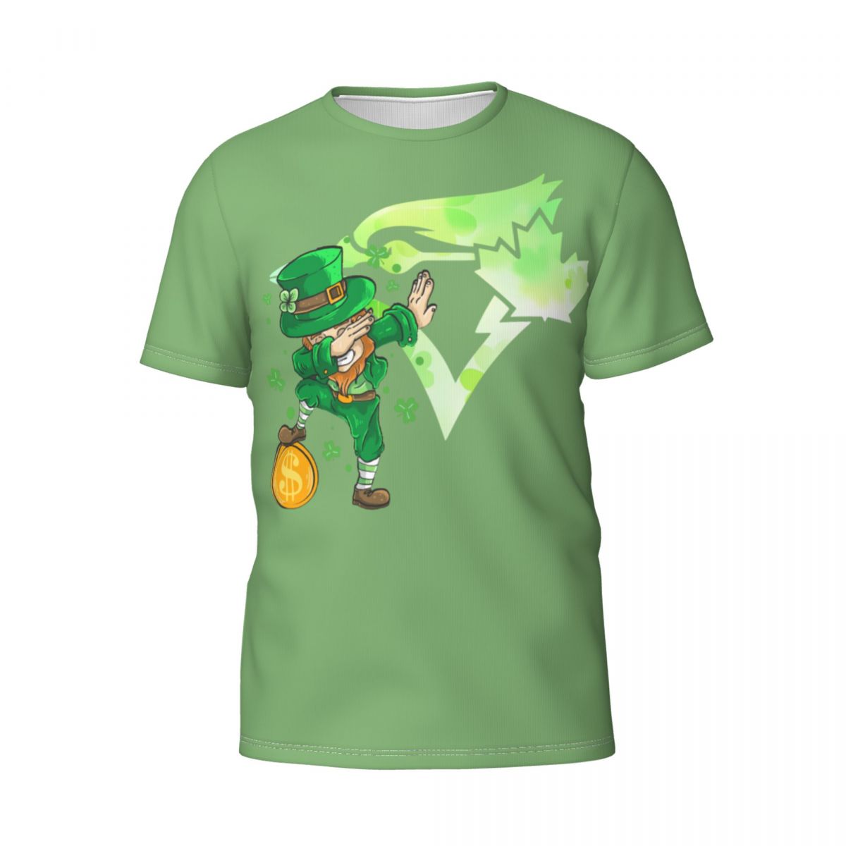Toronto Blue Jays St Patrick's Day Dabbing Leprechaun T-Shirt Men's