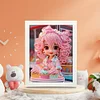 Cartoon Little Girl Diamond Art Painting Kits with Frame 