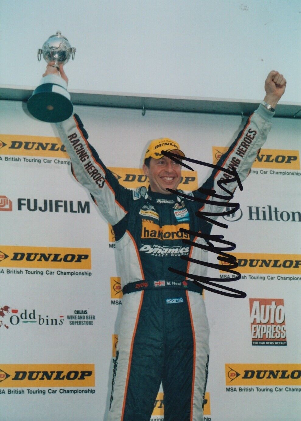 Matt Neal Hand Signed 7x5 Photo Poster painting - Touring Cars Autograph 4.