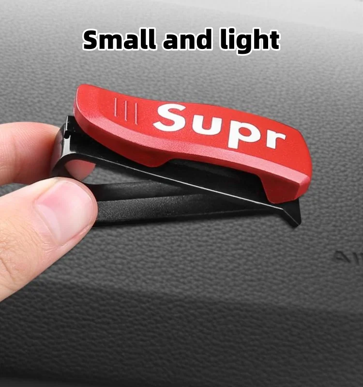 Fashionable and trendy car multifunctional glasses holder
