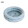 Inflatable Swimming Pool Baby  Outdoor Paddling Pool (Beige 90cm diameter)