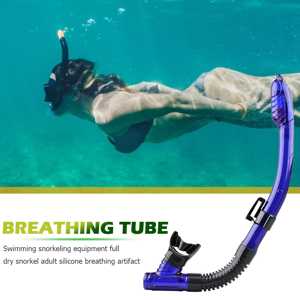 

Snorkel Dry Breathing Tube Underwater Diving Snorkeling Air Tube, Yellow, 501 Original