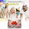 (24cm)Diamond Art Tissue Box DIY PU Napkin Cover for Home(Cardinal and flowers)