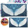 Diamond Painting - DIY Full Round Drill Angel Wings(85*45 CM)