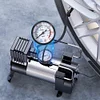 12V Car Tire Pump Cylinder Power System Mini Air Compressor Auto Inflatable Pump