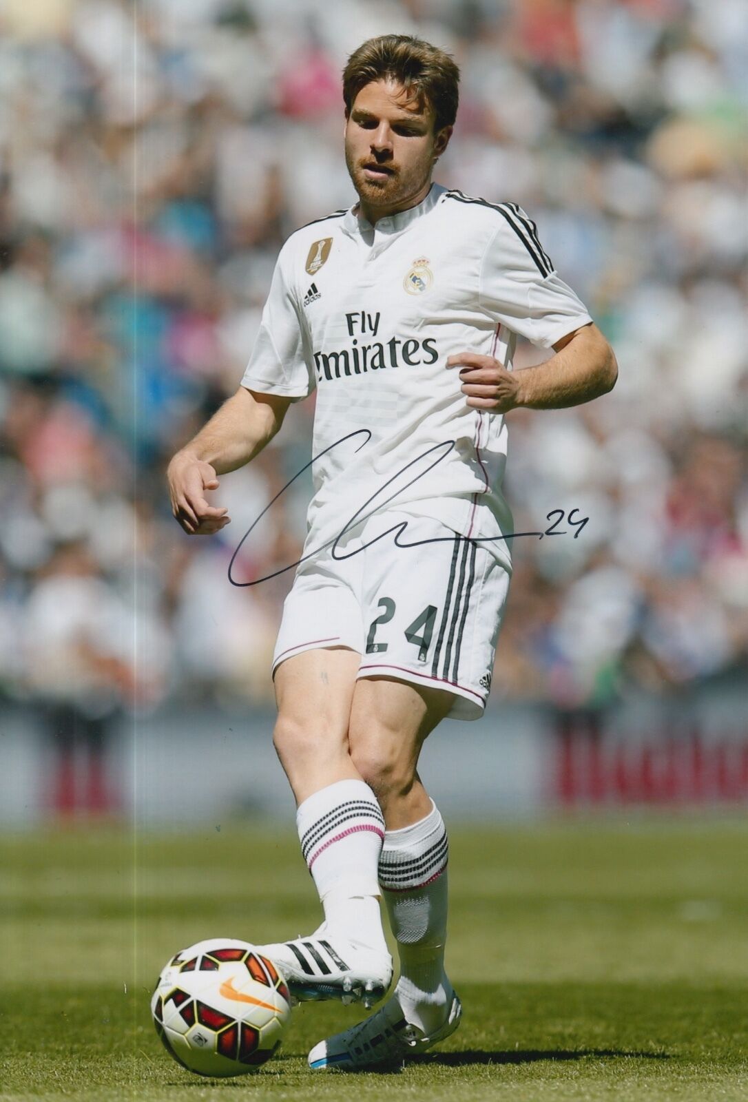 REAL MADRID HAND SIGNED ILLARRAMENDI 12X8 Photo Poster painting.