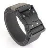 Men'S Outdoor Sports And Casual Nylon Elastic Buckle Automatic Tactical Canvas Belt by Inlyline