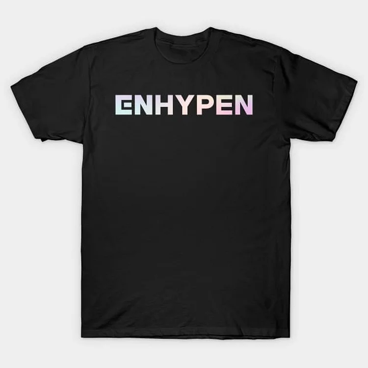 ENHYPEN 2023 World Tour FATE Colorful Logo T-shirt