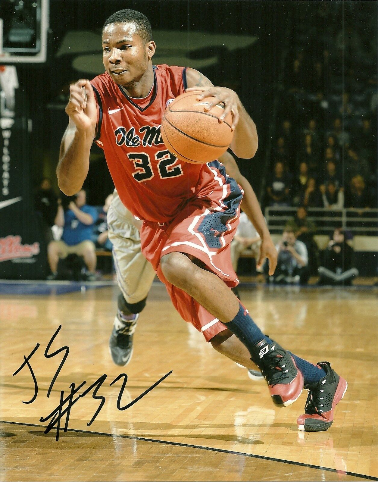 JARVIS SUMMERS HAND SIGNED MISSISSIPPI OLE MISS REBELS 8X10 Photo Poster painting W/COA