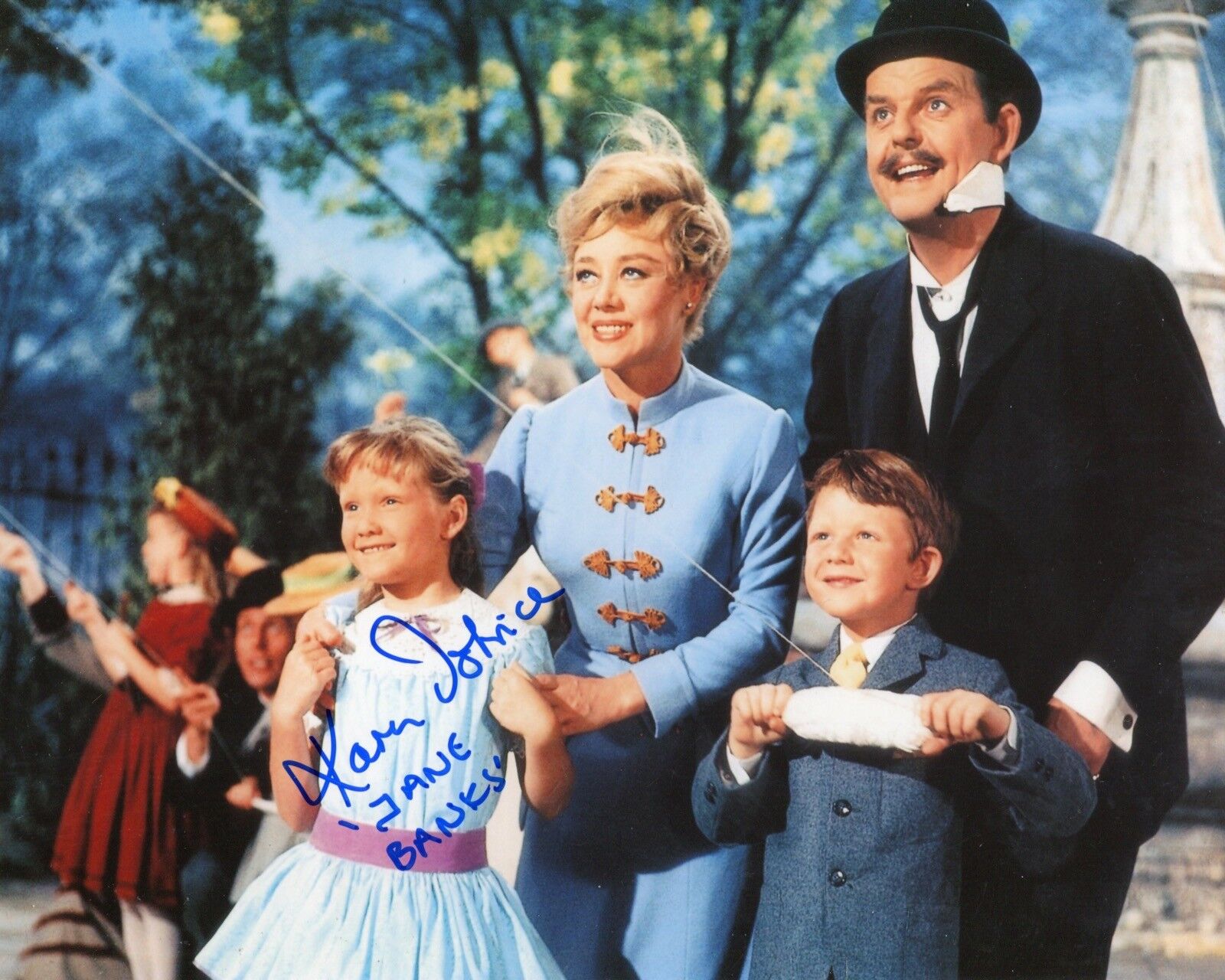 Karen Dotrice signed MARY POPPINS Disney movie 8x10 Photo Poster painting UACC DEALER