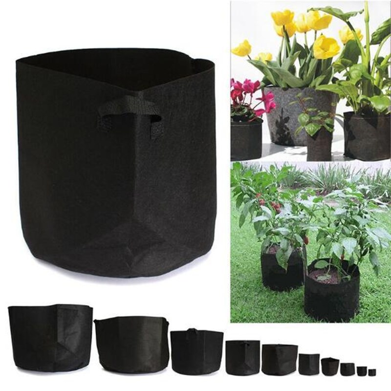 

Planting Bag Bucket Thicken Non-woven Plant Bag Gallon Portable Nursery Pot, 501 Original