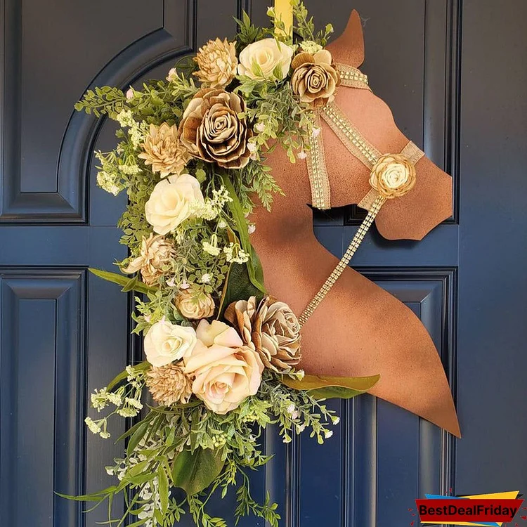 Everyday Horse Equestrian Wreath