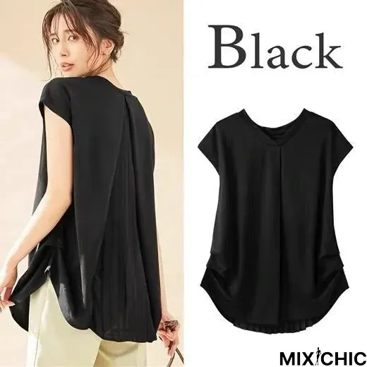 Women Blouses Vintage O Neck Short Sleeve Shirt Casual Loose Solid Tops Plus Size