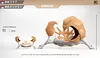 1/20 Scale World Zukan Goldeen Set & Kingler Set & Vaporeon & Psyduck Set - Pokemon Resin Statue - VS Studio