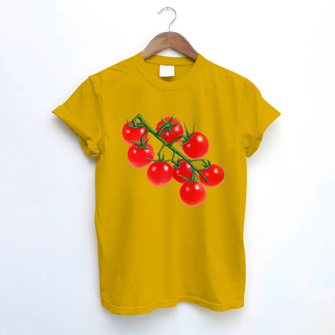 Tomato Fruit Boho Graphic T-shirt