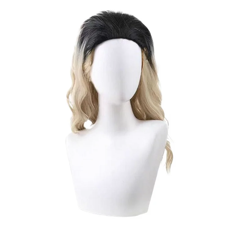 Joker 2 Joker: Folie &agrave; Deux (2024) Harley Quinn Slicked Back Wig Cosplay Accessories Halloween Carnival Props