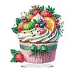 DIY Fruit Cake-Diamond Painting Ornaments（Single-Sided）