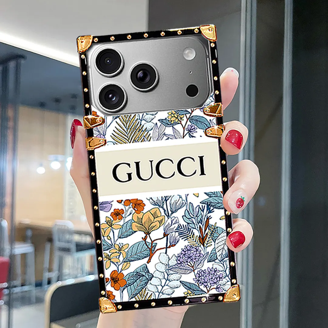 Heritage Gucci GG Monogram Wristlet Phone Case | Luxury Web Stripe Leather Cover for Your Aesthetic OOTD
