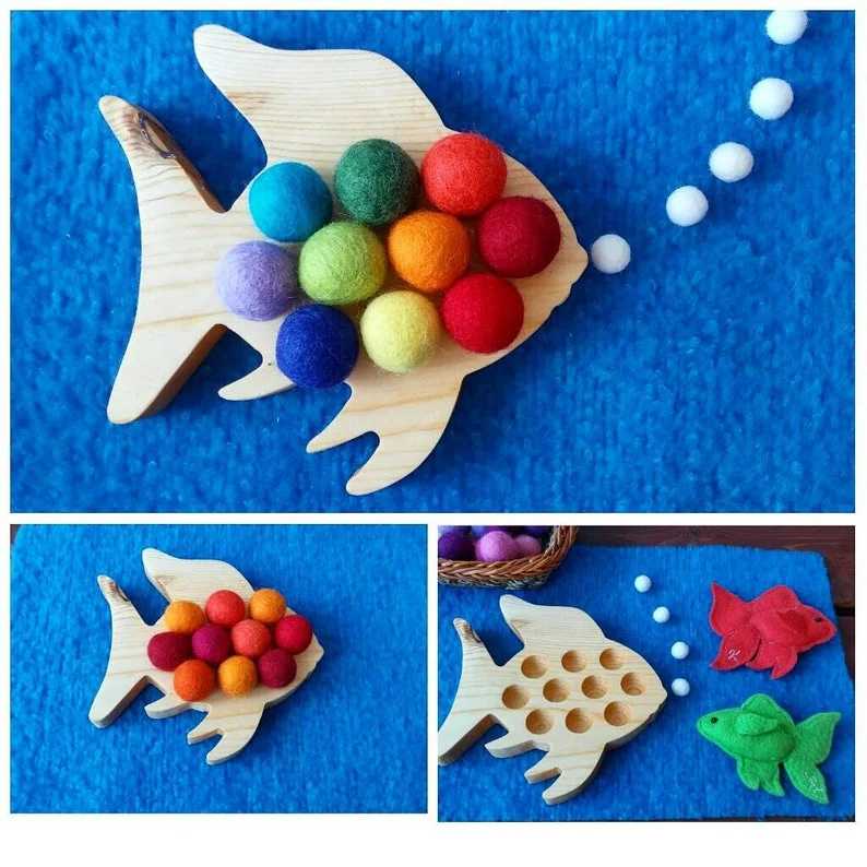 Montessori Toys Ten Frame Fine Motor Ten Frame Math