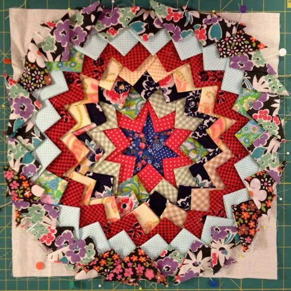 Folded Star Guide Stencil