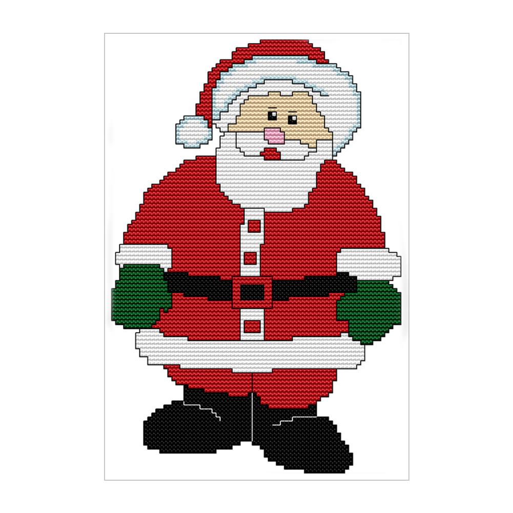 

Santa Claus - 14CT Stamped Cross Stitch - 28*19cm, 501 Original