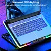 Laptop Cooling Pad with 5 Quiet Fans RGB Notebook Stand for 11-17.3 Inch Laptops