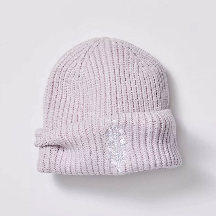 Casual outdoor knitting warm ladies hat