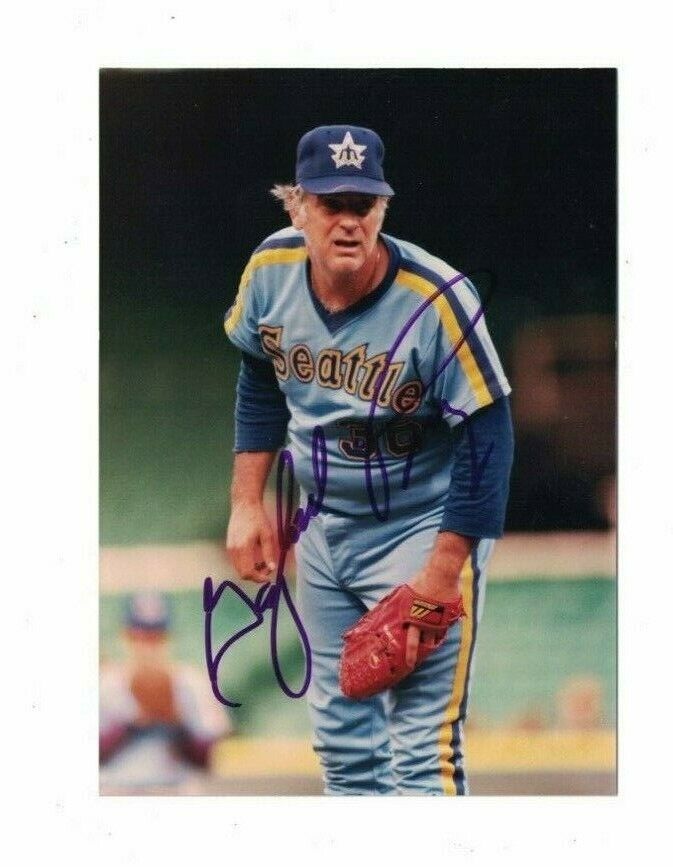 Gaylord Perry Seattle Mariners Signed Original 3x5 Baseball Photo Poster painting W/Our COA