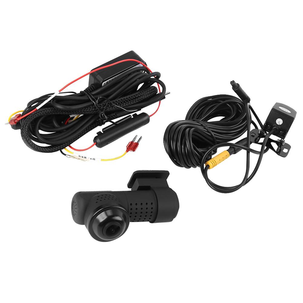 

C10 4K UHD WiFi Car DVR 360 Degree Rotatable Lens Dashcam + Rearview Camera, 501 Original