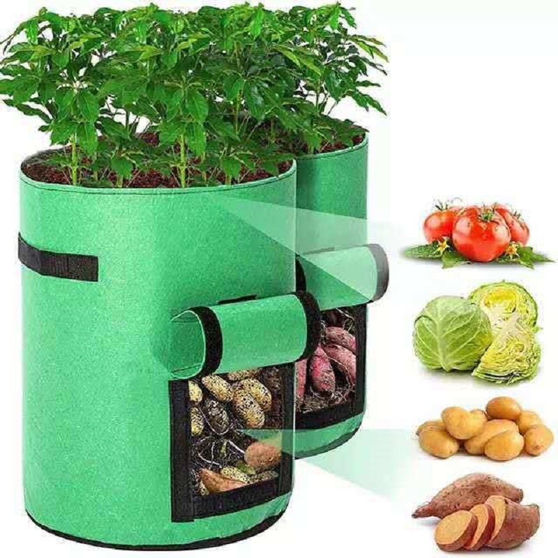 

Felt plant potato planting bag seed, 10 gallons large, 501 Original