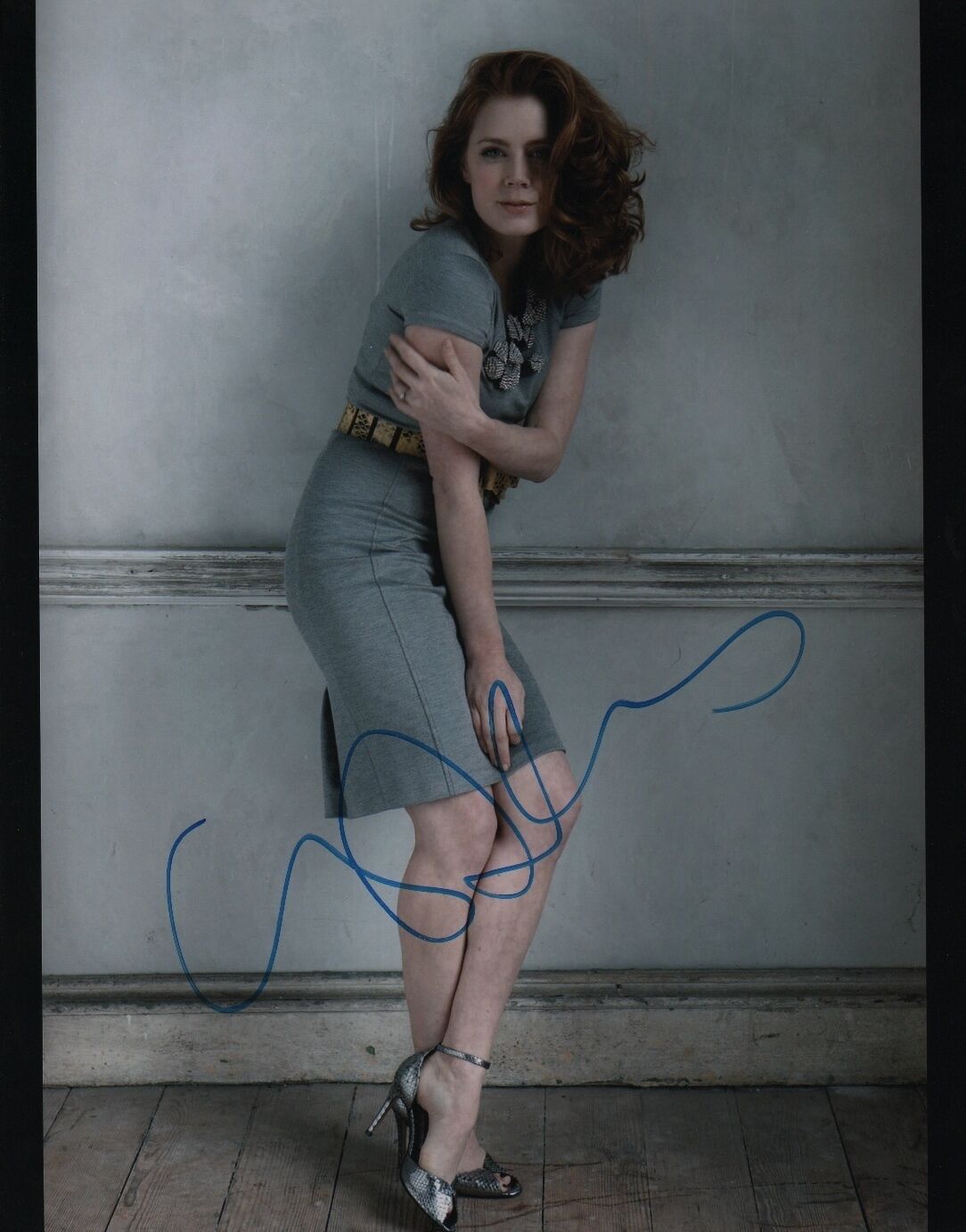 Amy Adams signed 11x14 Photo Poster painting