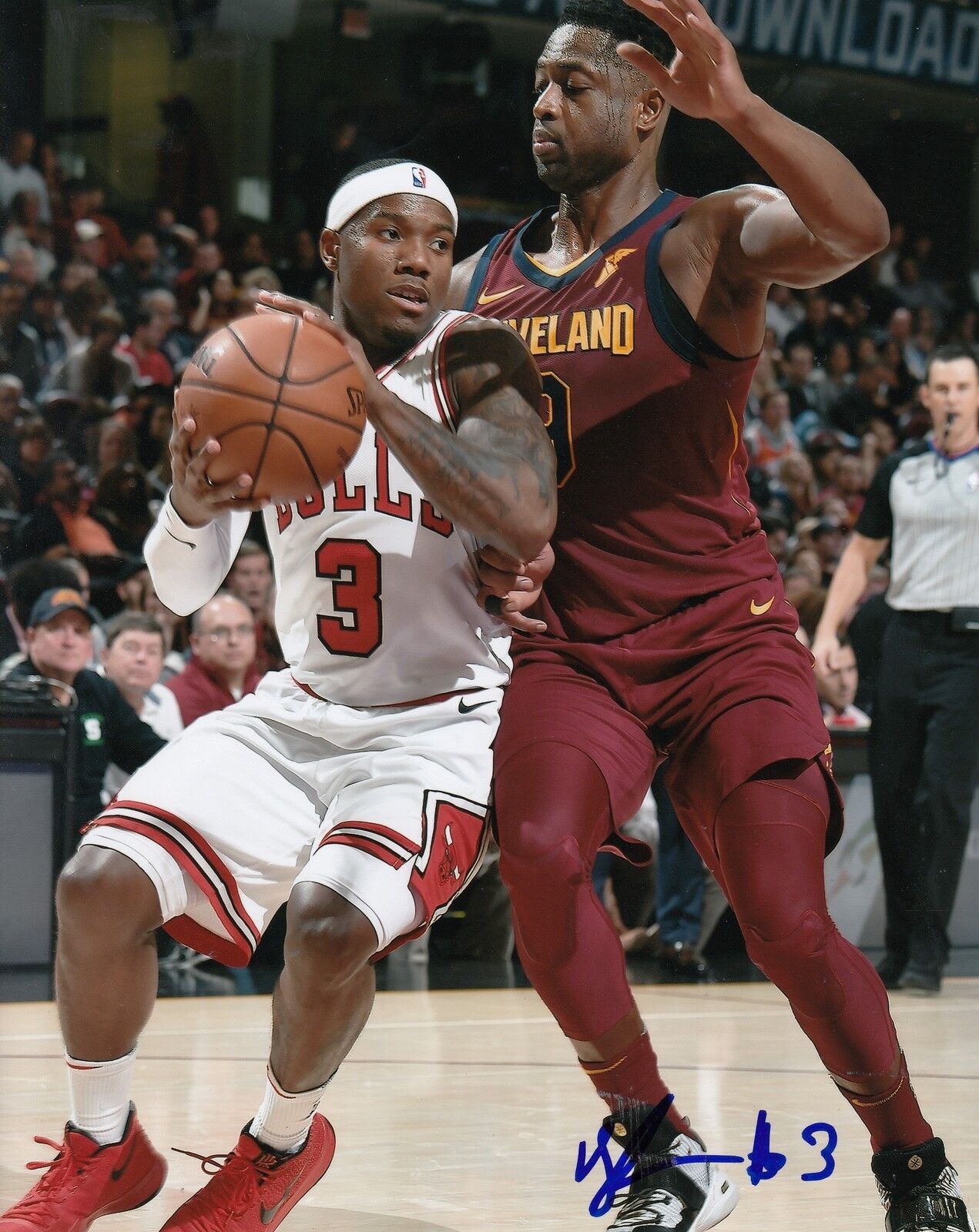 KAY FELDER signed (CHICAGO BULLS) autographed BASKETBALL 8X10 Photo Poster painting W/COA #1