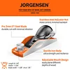 ORGENSEN NO.60-1/2 6-1/4" Wood Planer, Hand Planer for Woodworking, Low Angle Block Plane, Small Hand Plane for Trimming, Wood Planing, Craft - Professional Ductile Iron Body, Adjustable Mouth