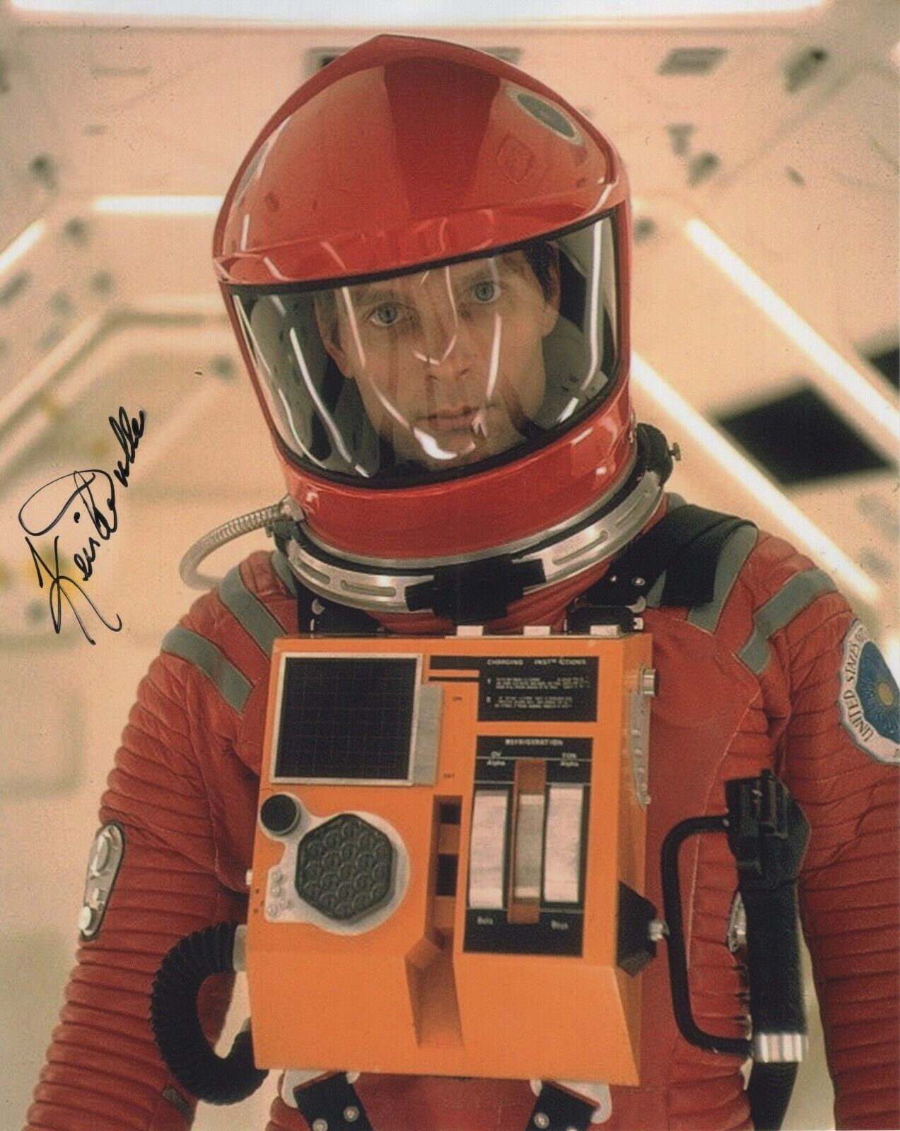 KEIR DULLEA SIGNED AUTOGRAPH 8x10 Photo Poster painting 2001 A SPACE ODYSSEY