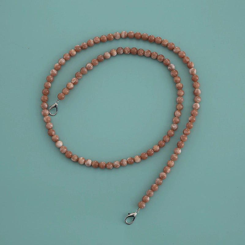 Arylic Color Block Solid Color Bag Chain