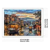 City View - 11CT Stamped Cross Stitch 55*40cm/21.65*15.75in