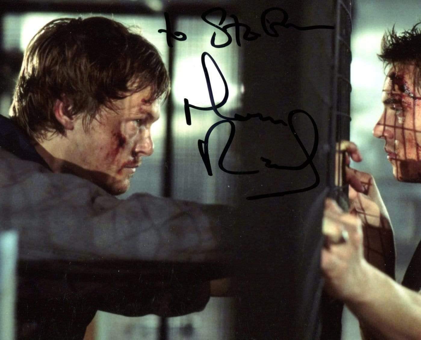 Norman Reedus ACTOR MODEL autograph, signed Photo Poster painting