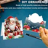 8PCS DIY Diamond Art Greeting Cards Congratulations Cards & Gifts (Christmas)