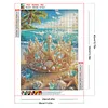 Diamond Painting -DIY Round Drill Starfish Ocean Crown