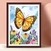 Diamond Painting-DIY Full Round Drill Butterfly
