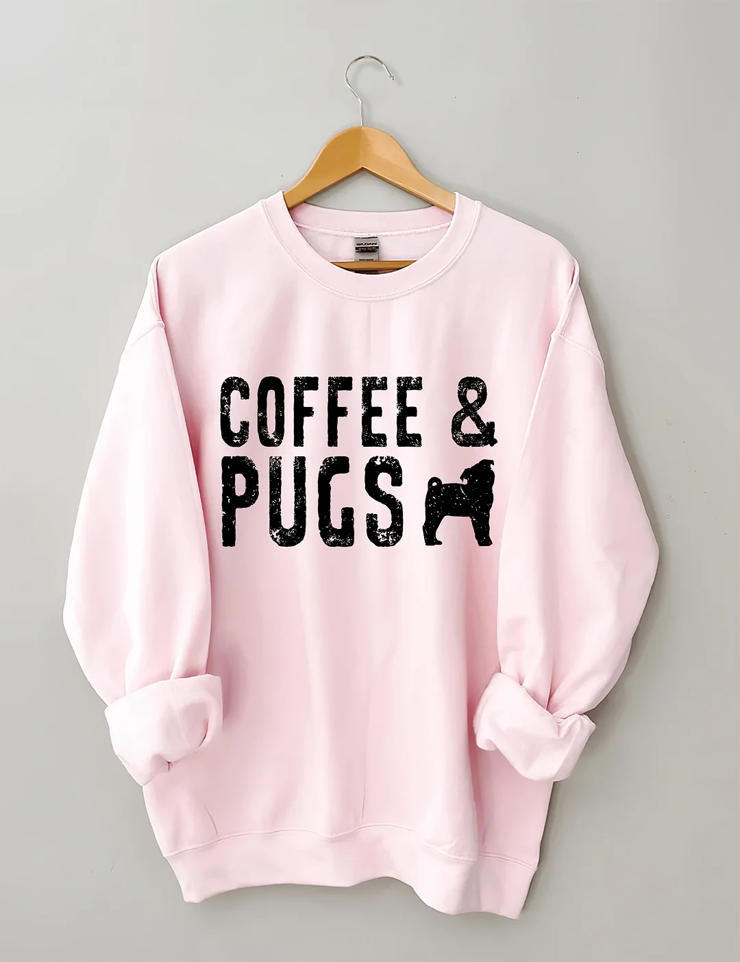 Coffee And Pugs Pug Owner Apparel Sweatshirt
