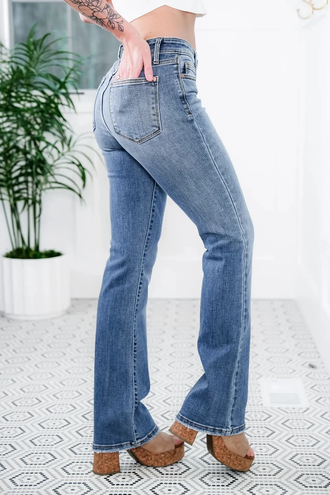 JUDY Holy Grail Tummy Control Bootcut Jeans (Buy 2 Free Shipping)