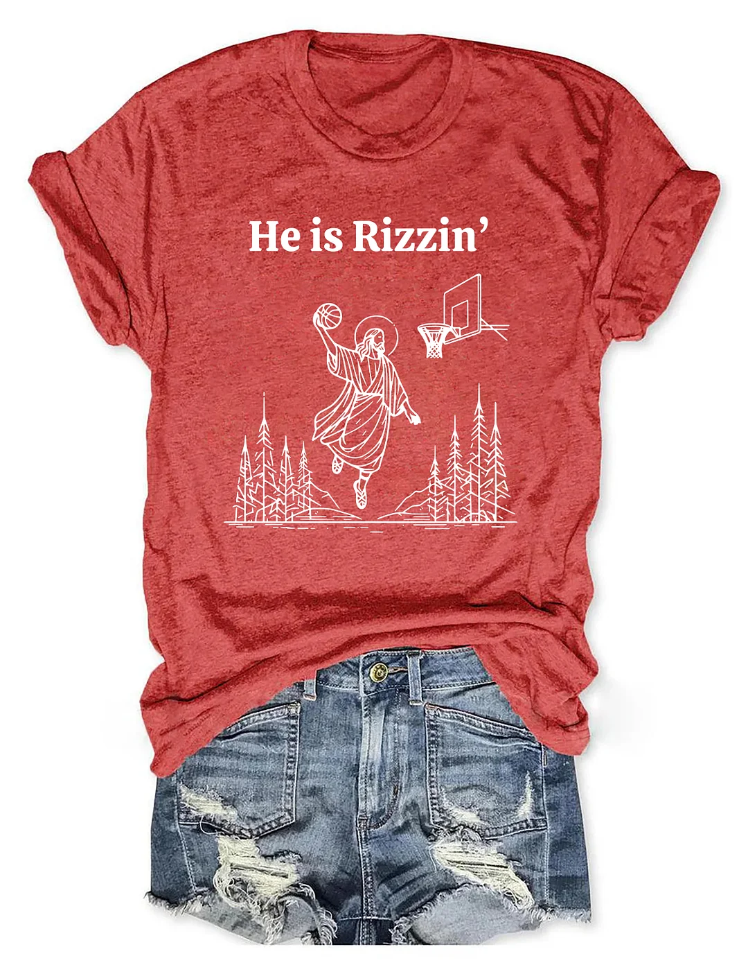He Is Rizzin' T-shirt