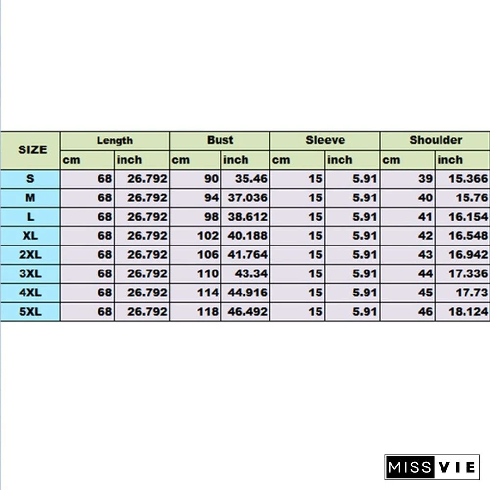 Summer Women's Fashion Sexy V-neck Lace Up Plaid Blouse Tops Irregular Short Sleeve Shirt