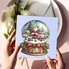 6pcs DIY Diamond Painting Grußkarte Set für Urlaub Segen Weihnachtsgeschenk