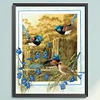 (Multi Style)Retro Poster Landscape-Full Embroidery 3 Strands 11CT Counted Cross Stitch-40*60CM-Large Size