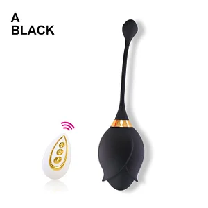 Rose Vibrators For Women Wireless Remote Control Kegel Balls Vaginal Tight Exercise Vibrating Eggs