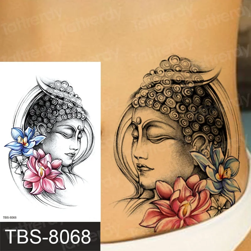 temporary tattoo phoenix dragon animals tattoo art body stickers women men legs sexy tatoo fake waterproof decal sheet water